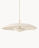 Lampa wisząca HALO - lampa wisząca z okrągłym kloszem, zawieszona na cienkim przewodzie. Widok z przodu, ukazujący jej minimalistyczny design.