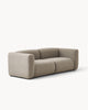 Sofa modułowa MODULO - sofa modułowa z widokiem z boku, prezentująca zaokrąglone kształty i wykończenie.