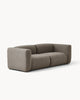 Sofa modułowa MODULO - sofa modułowa z widokiem z boku, prezentująca zaokrąglone kształty i wykończenie.