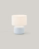 Lampa stołowa SILO — Light Blue/ Cream — 02