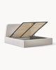 Łóżko z pojemnikiem na pościel NUDE / z pojemnikiem / 03