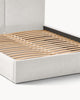 Łóżko z pojemnikiem na pościel SELI / z pojemnikiem