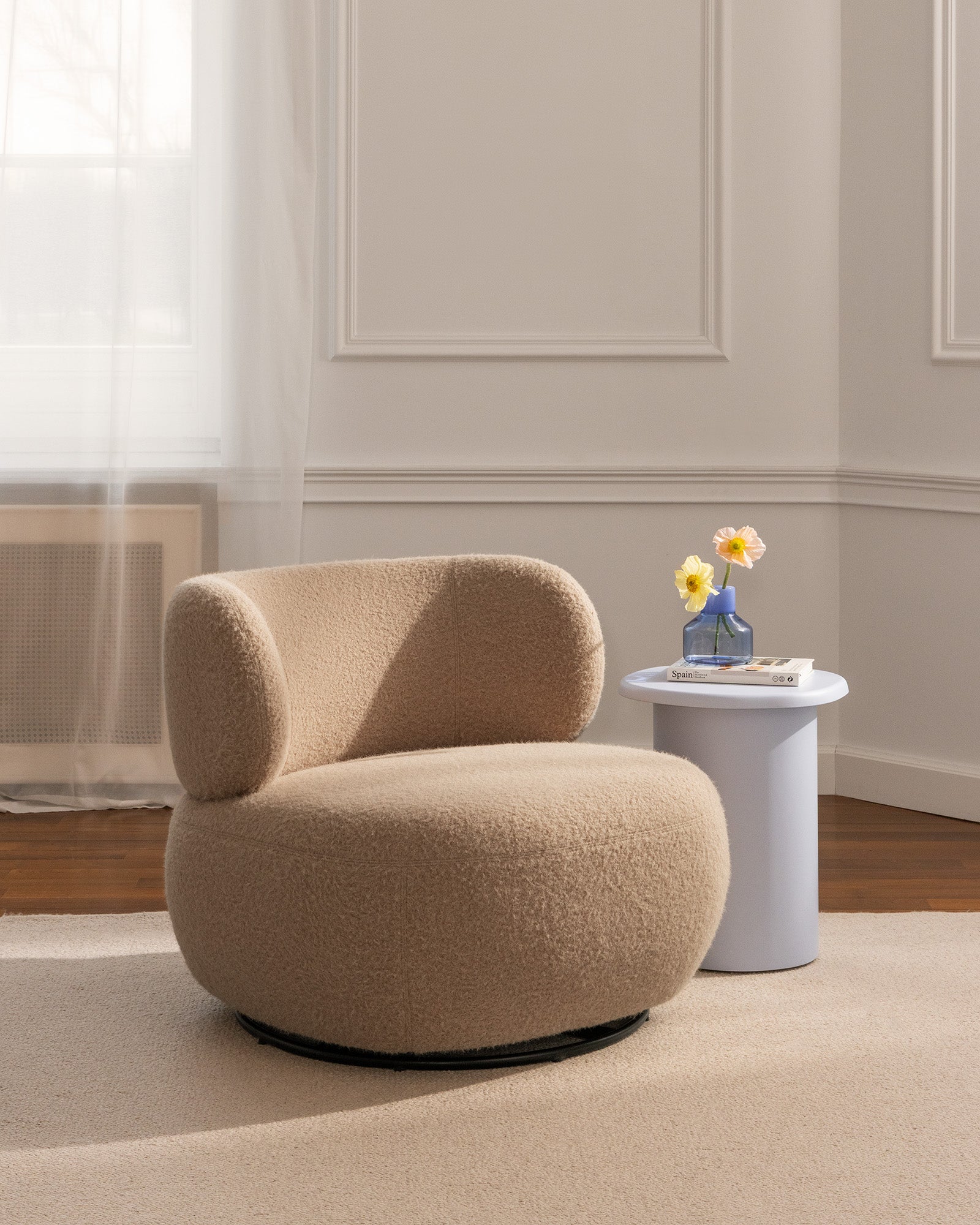 Fotel obrotowy SHABBY
